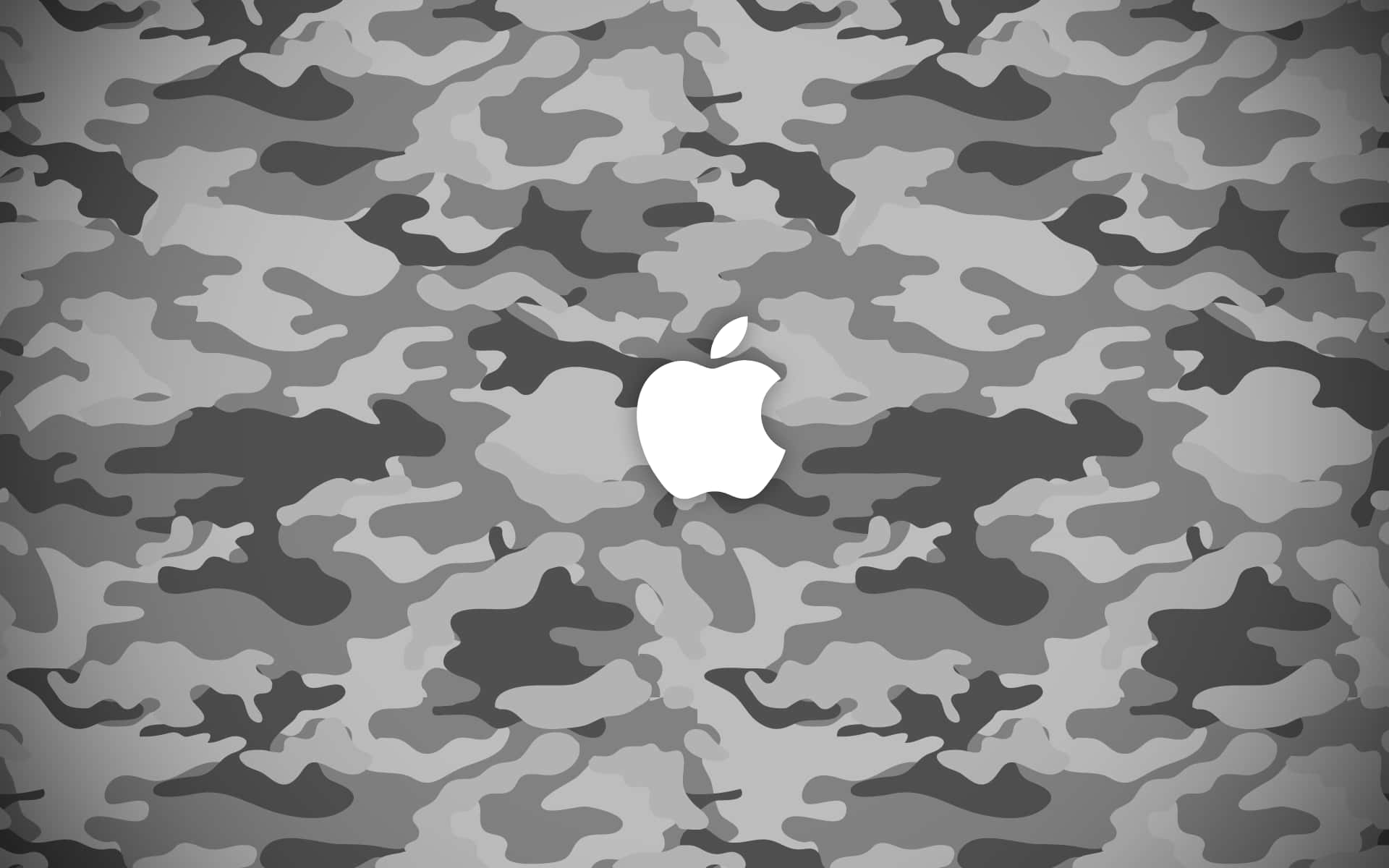 Apple Logo Camouflage Background