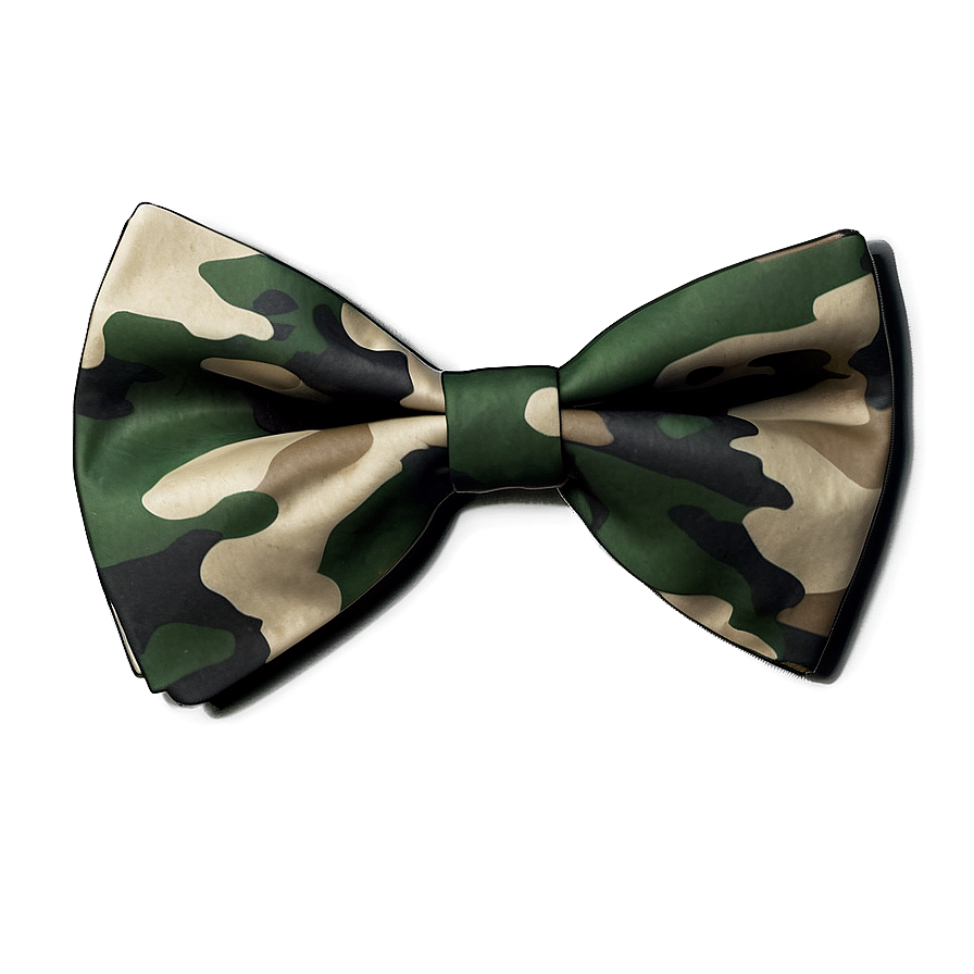 Camouflage Bow Tie Png 24 PNG