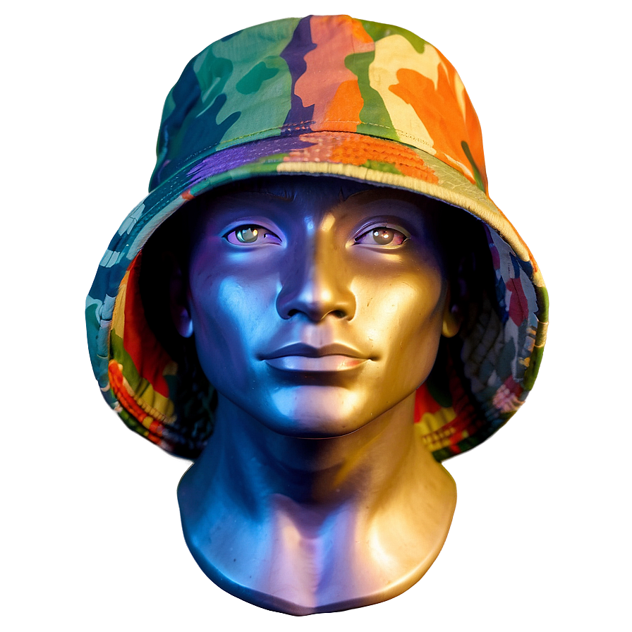 Camouflage Bucket Hat Png Syk PNG