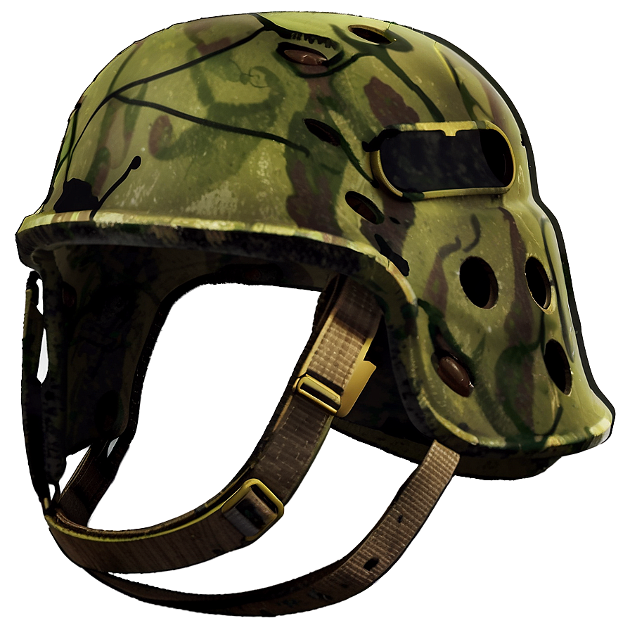 Camouflage Combat Helmet Png Lub PNG