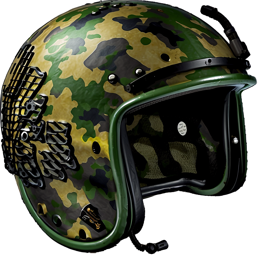 Camouflage Combat Helmet Png Tmm PNG