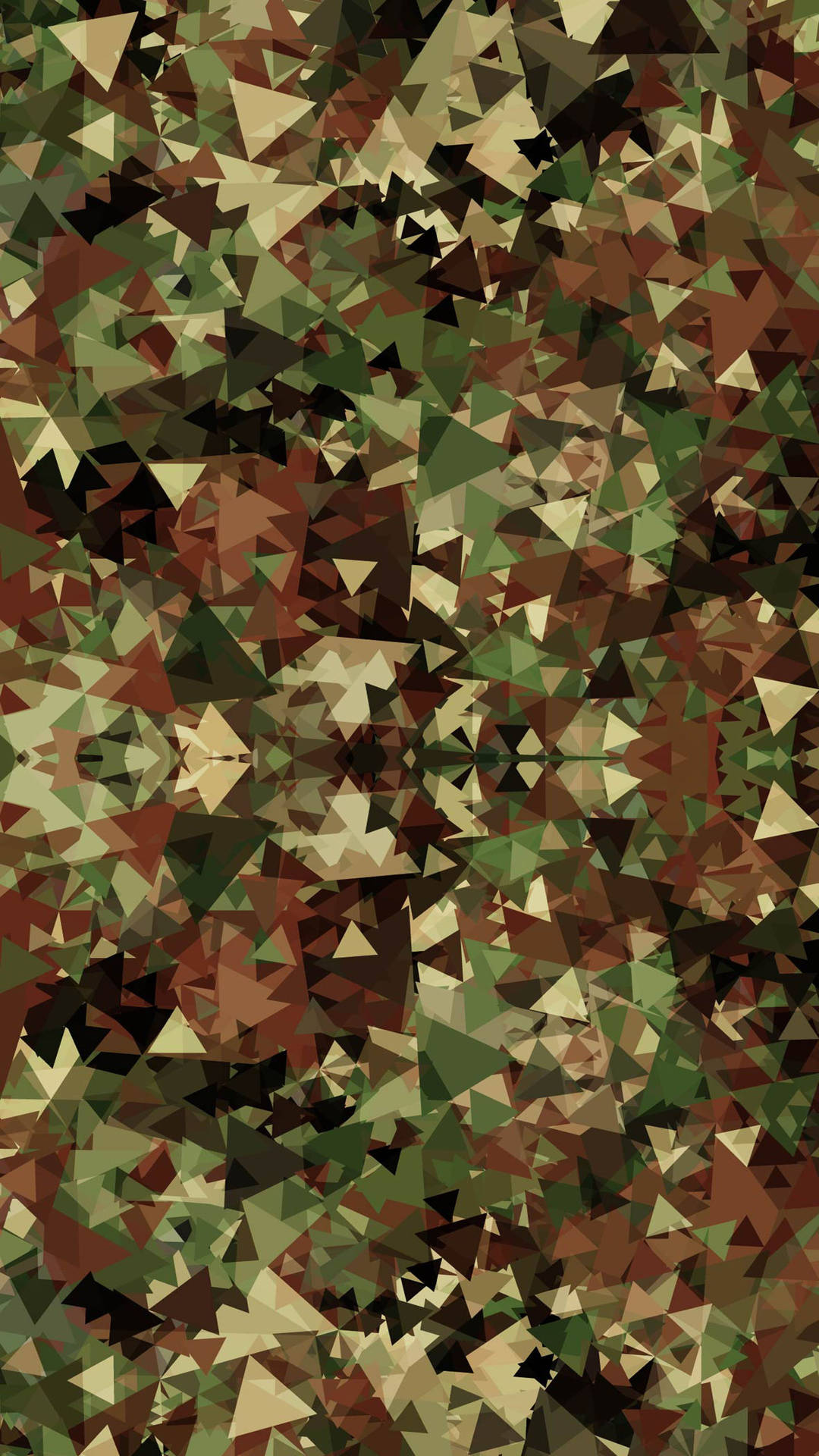 Camouflage Cool mønster Blide Farver Wallpaper