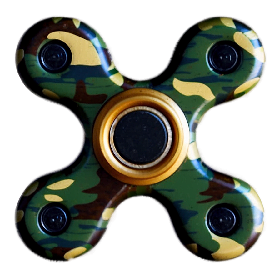 Camouflage Fidget Spinner Png 22 PNG