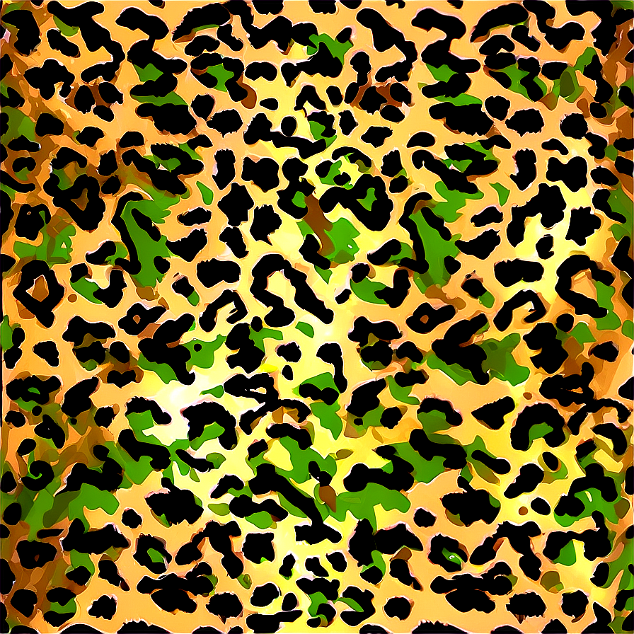Camouflage Leopard Pattern Png Hcq86 PNG