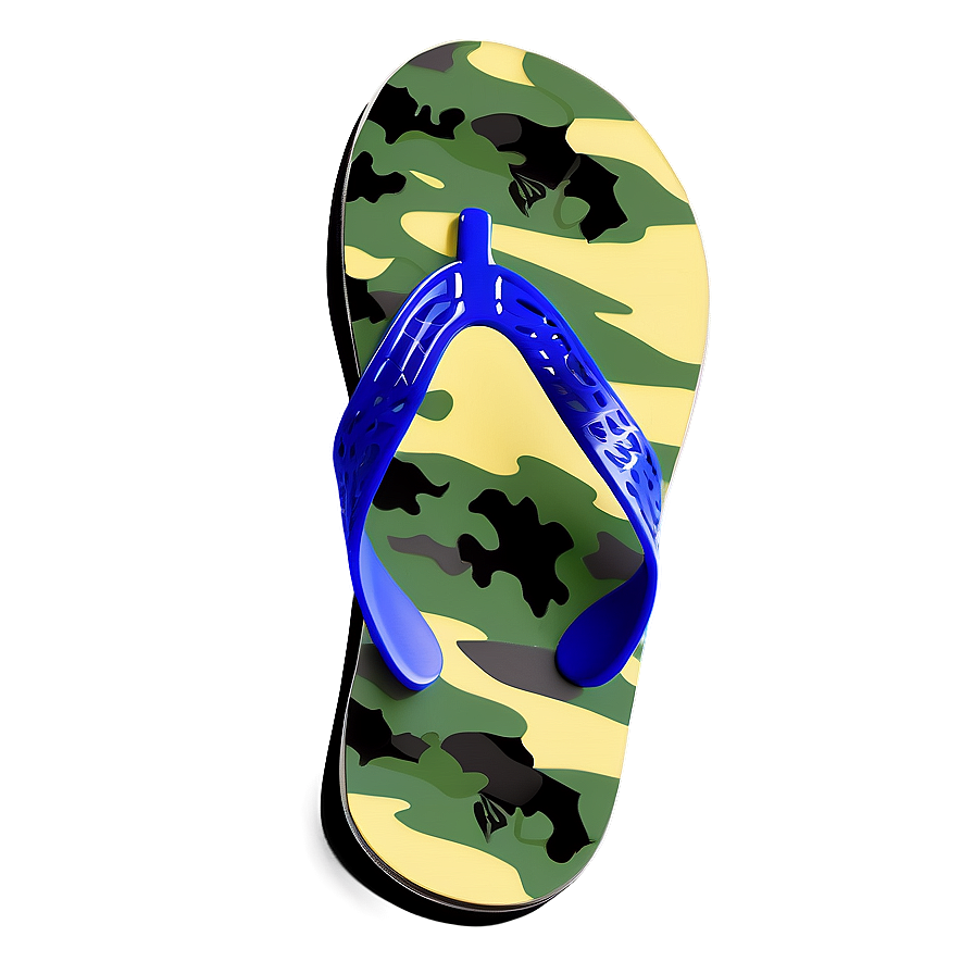 Camouflage Military Flip Flop Png 06132024 PNG