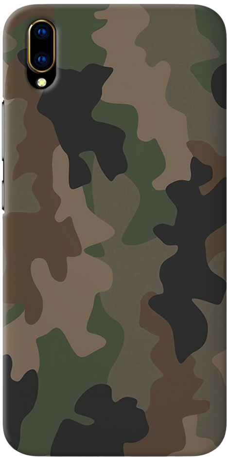 Camouflage Phone Case Design PNG