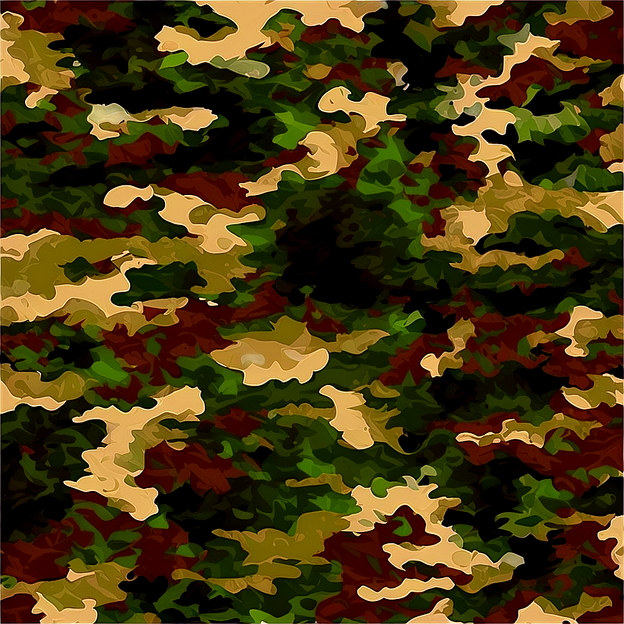 Camouflage Print Png 06202024 PNG