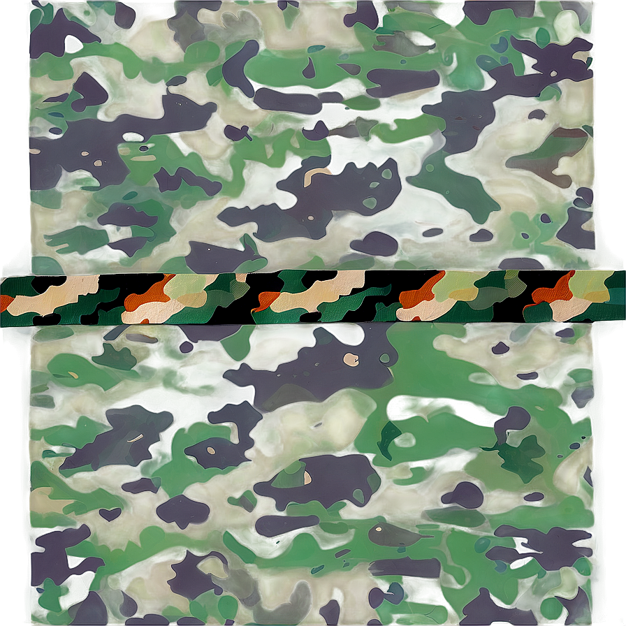 Camouflage Ribbon Png 52 PNG