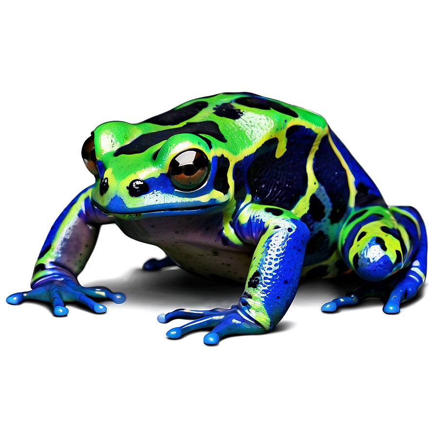 Camouflaged Poison Dart Frog Png 06132024 PNG