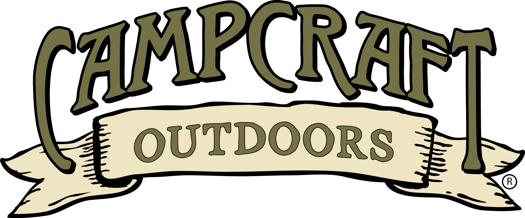 Camp Craft Outdoors Logo PNG