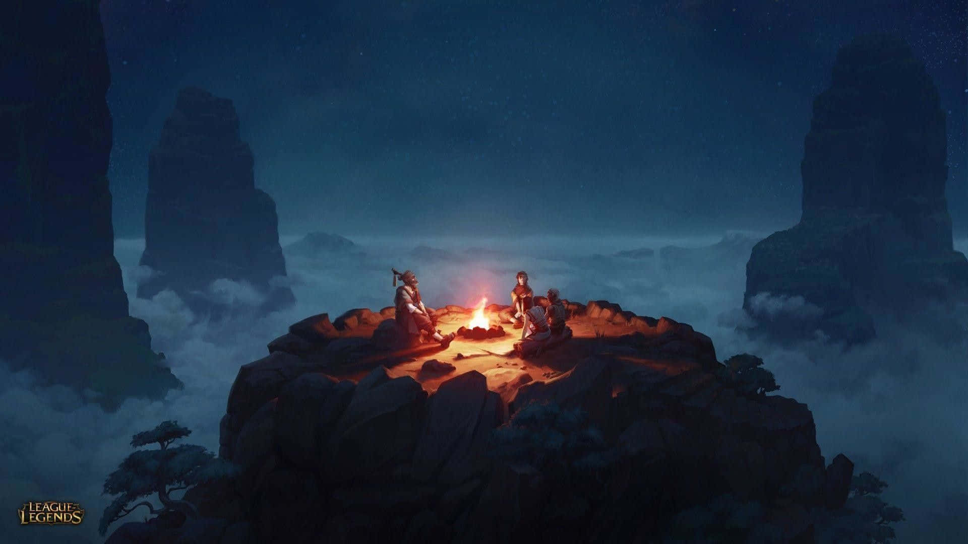 Relaxing Campfire Moments
