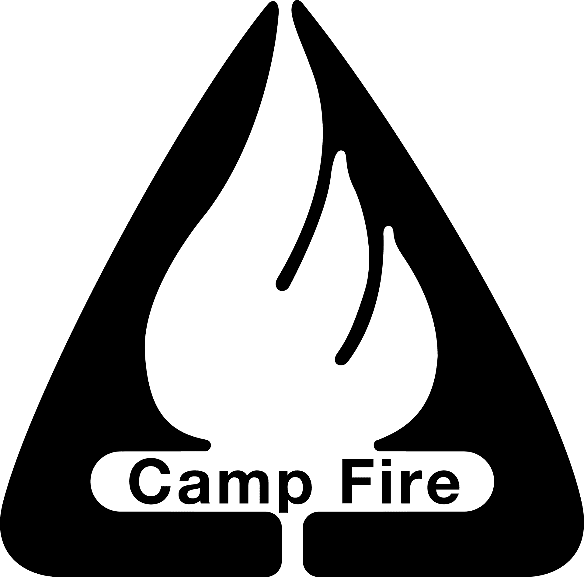 Campfire Vector Graphic PNG