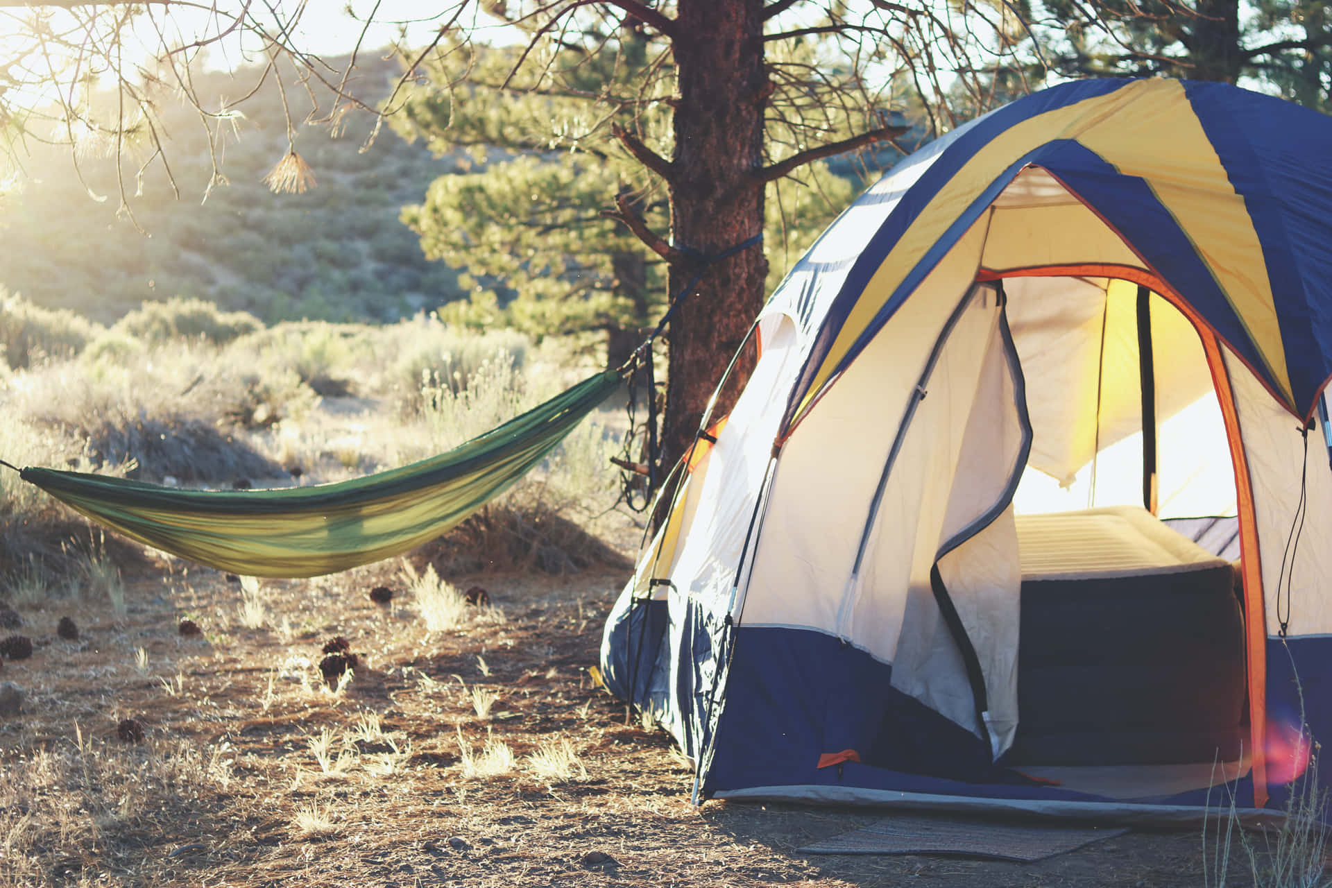 Enfredfyldt, Rustik Campingplads Midt I Naturen.