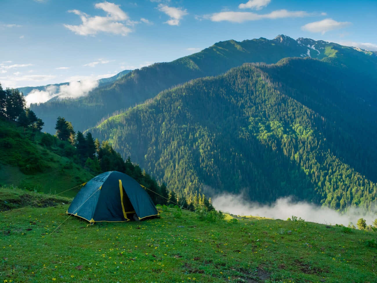 Enjoy the beauty of nature while camping in the great outdoors