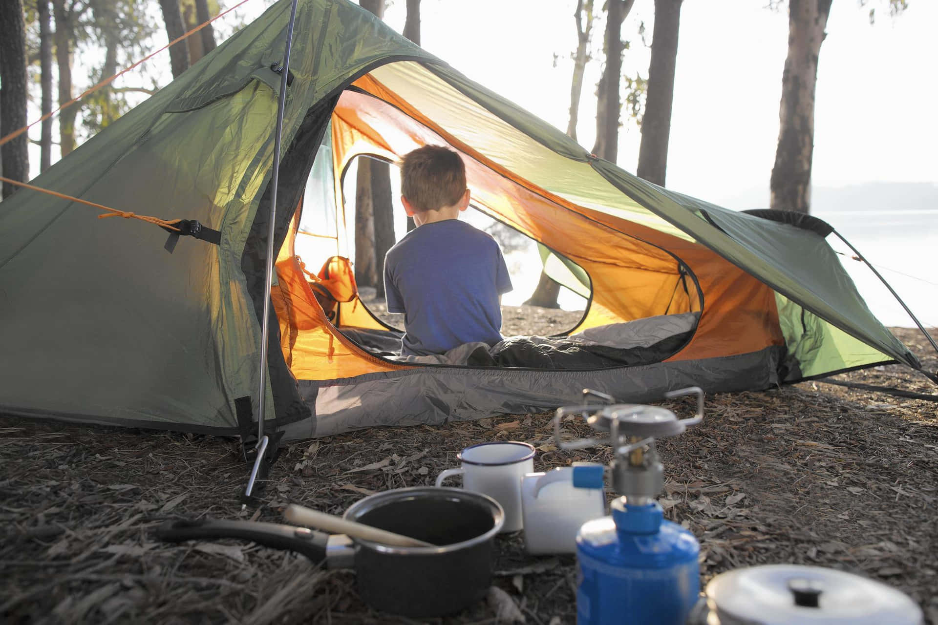Enjoy a peaceful weekend camping outdoors with friends and family