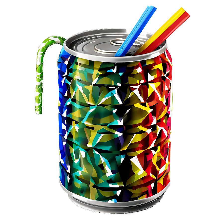 Can With Straw Png Nsj24 PNG