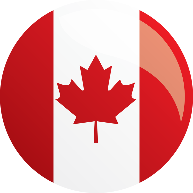 Download Canada Flag Icon | Wallpapers.com