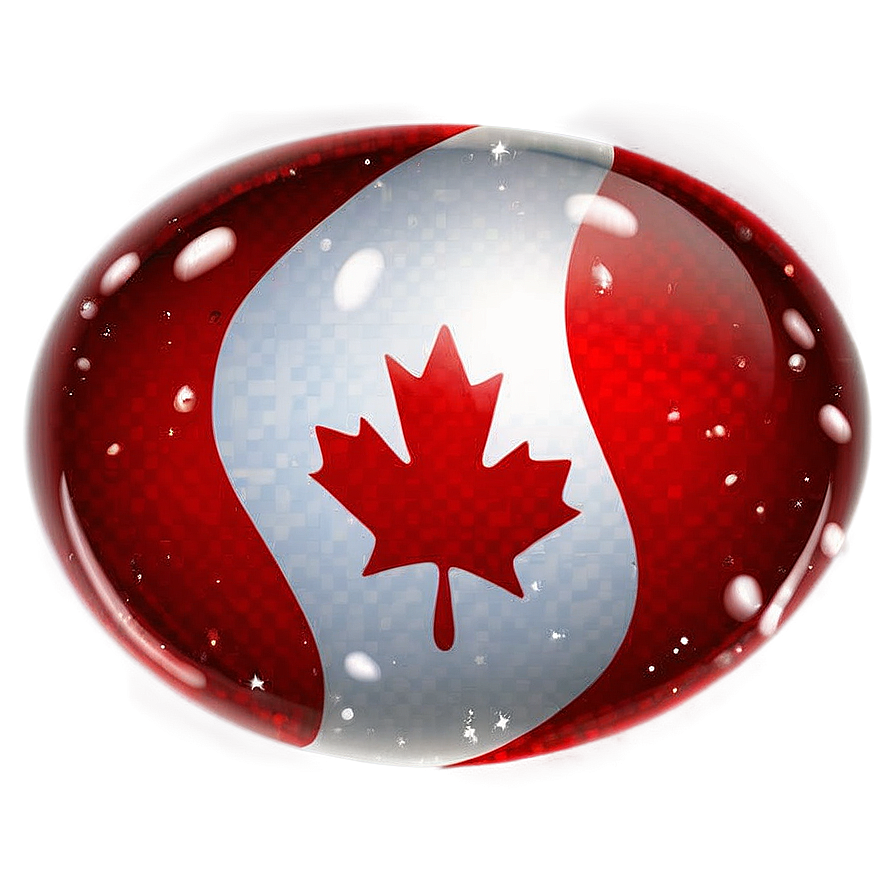 Canada Flag In Comic Bubble Png Fpa PNG