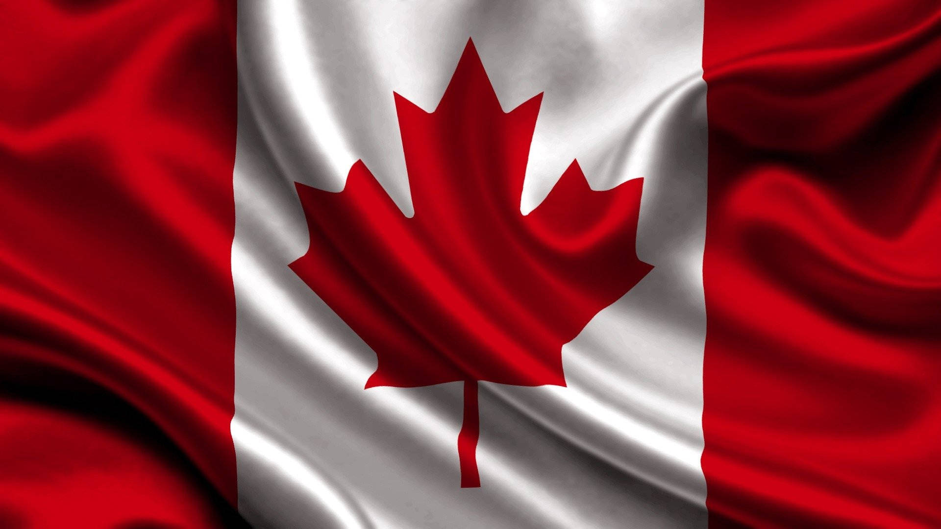 Majestic Canadian Flag Wallpaper