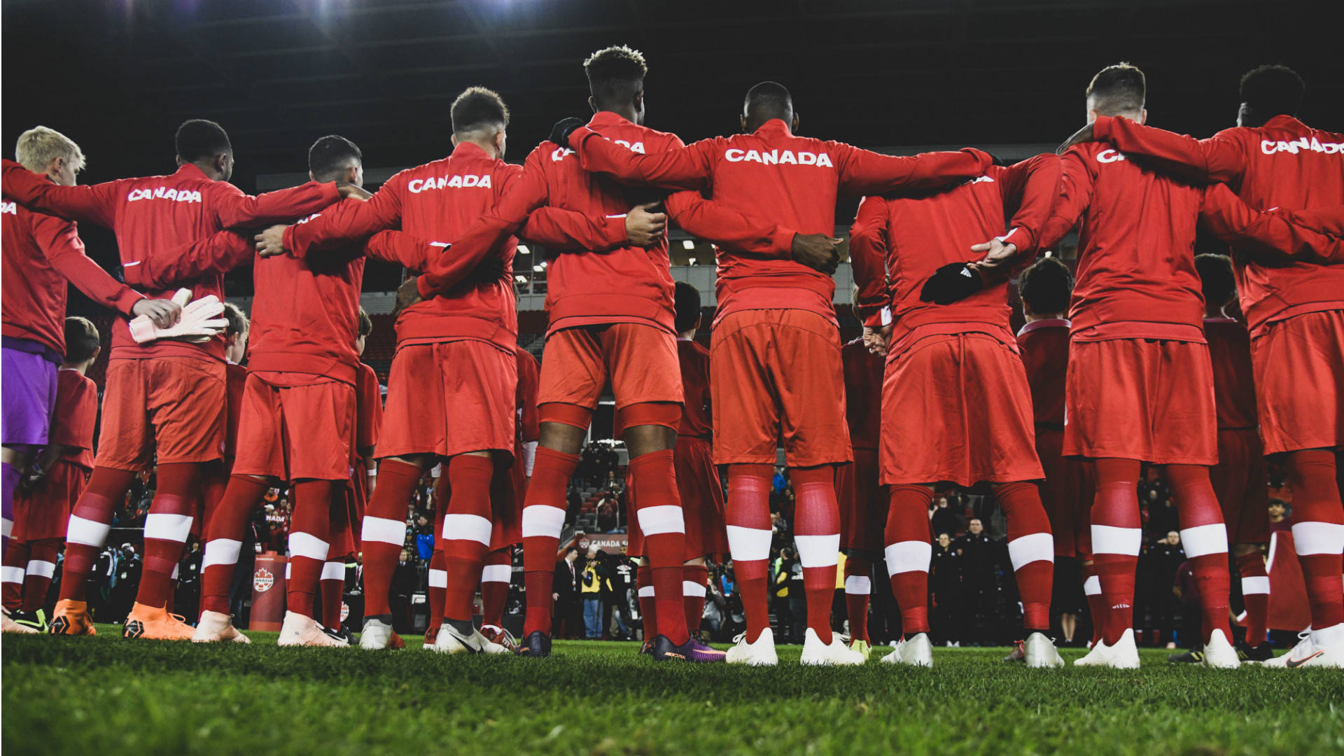 Canada National Football Team Red Kit Wallpaper