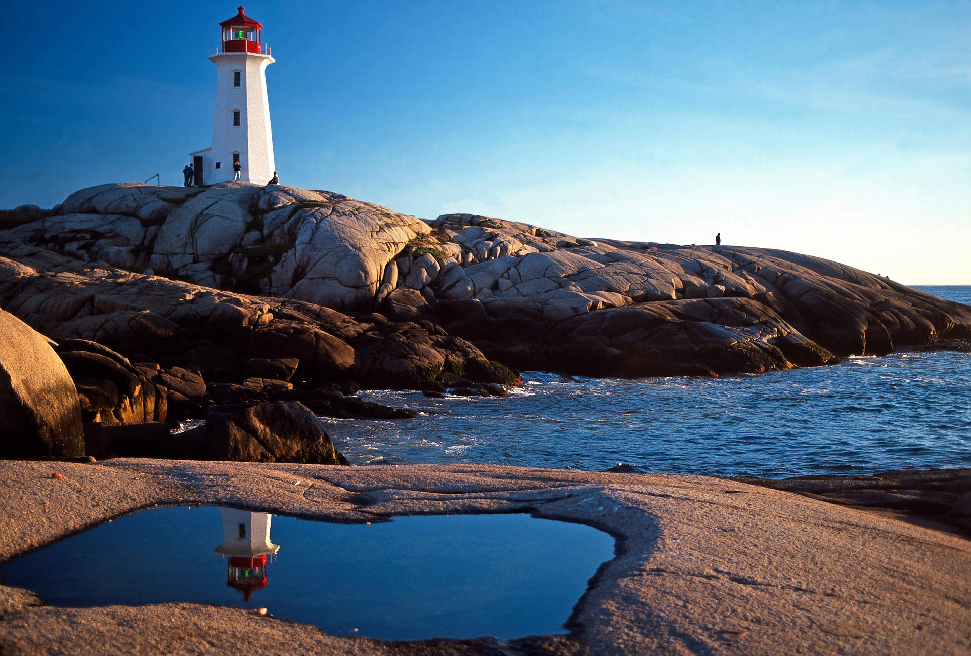 Canada Peggy's Point Lighthouse Sfondo