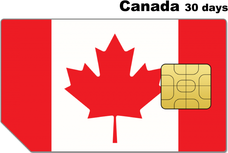 Canada30 Day S I M Card PNG