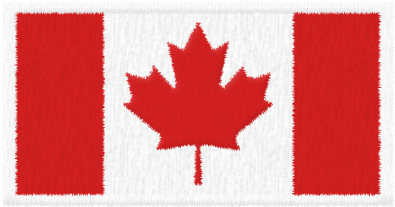 Canadian Flag Textured PNG
