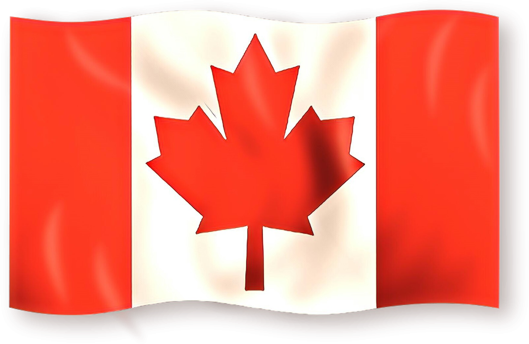 Canadian Flag Waving PNG