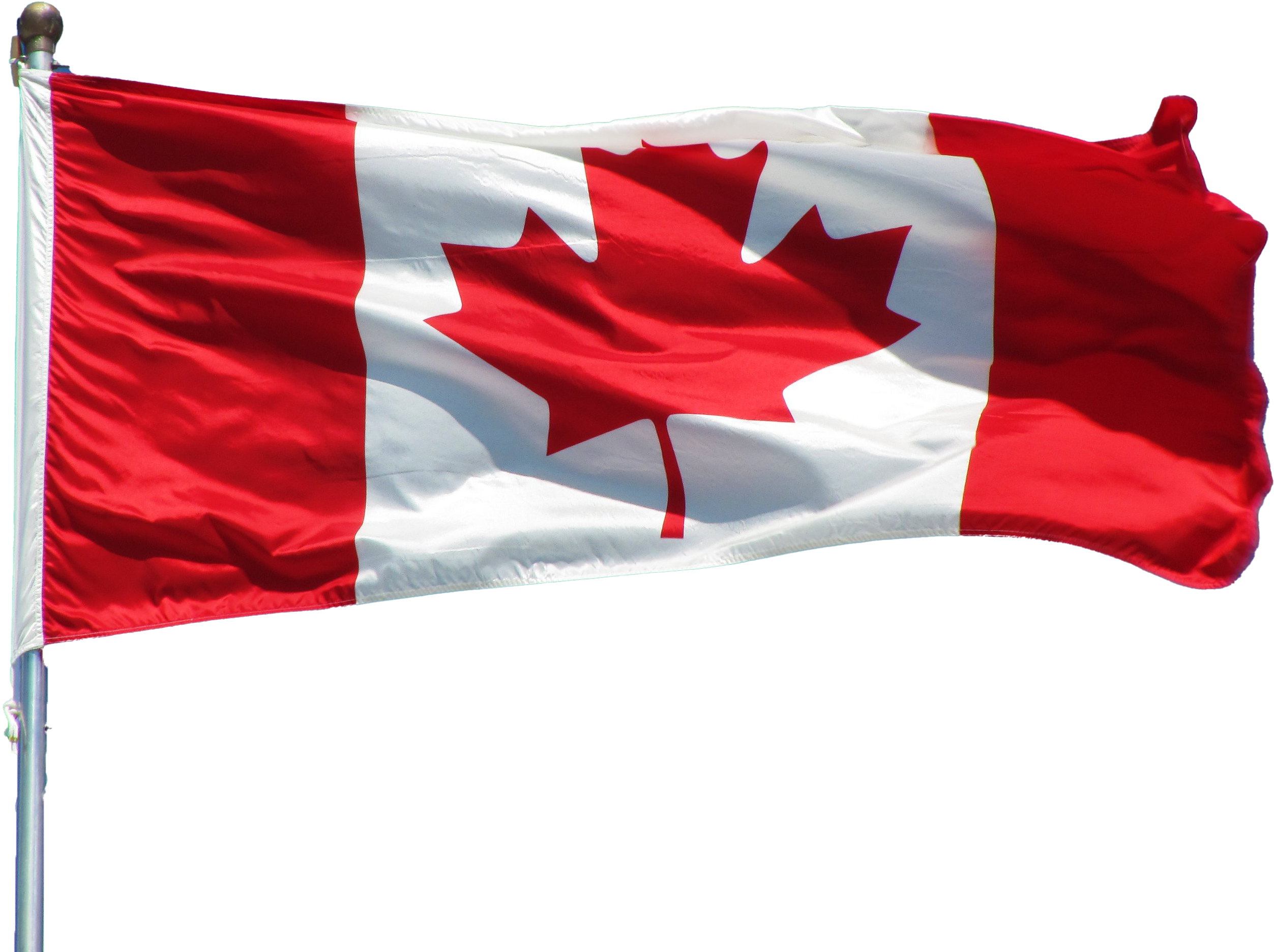 Canadian Flag Waving PNG