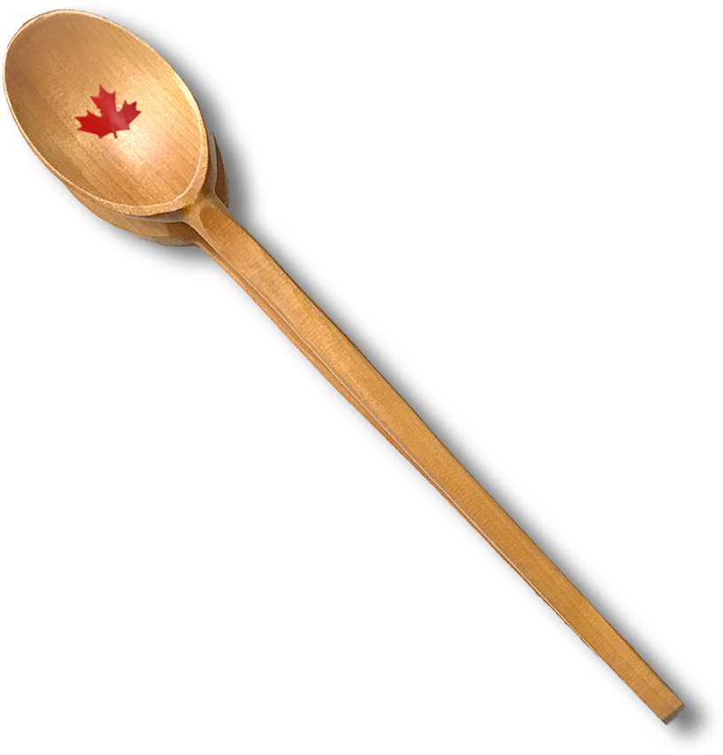 Canadian Maple Leaf Spoon.png PNG