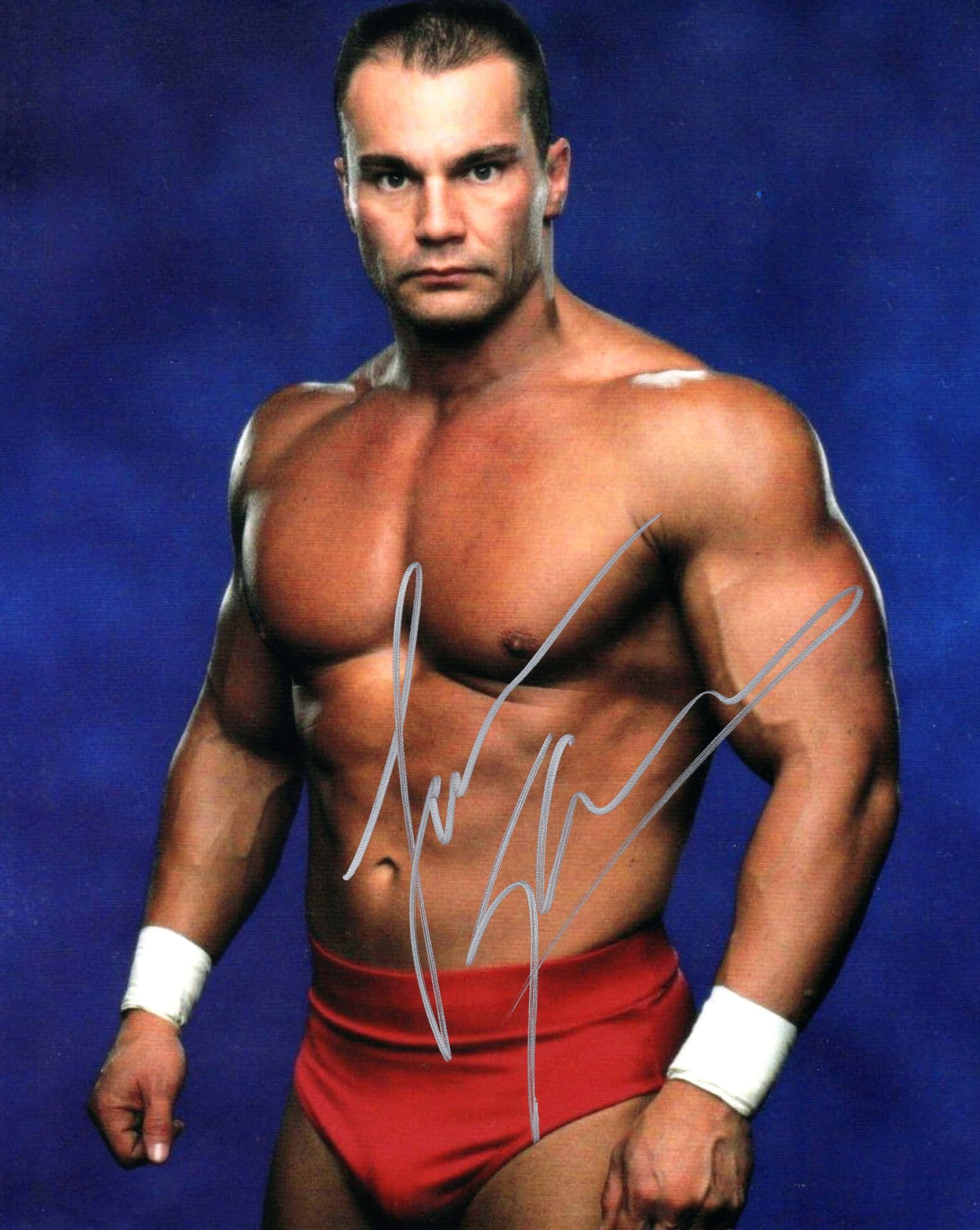 Kanadischerprofi-wrestler Lance Storm Mit Autogramm Wallpaper