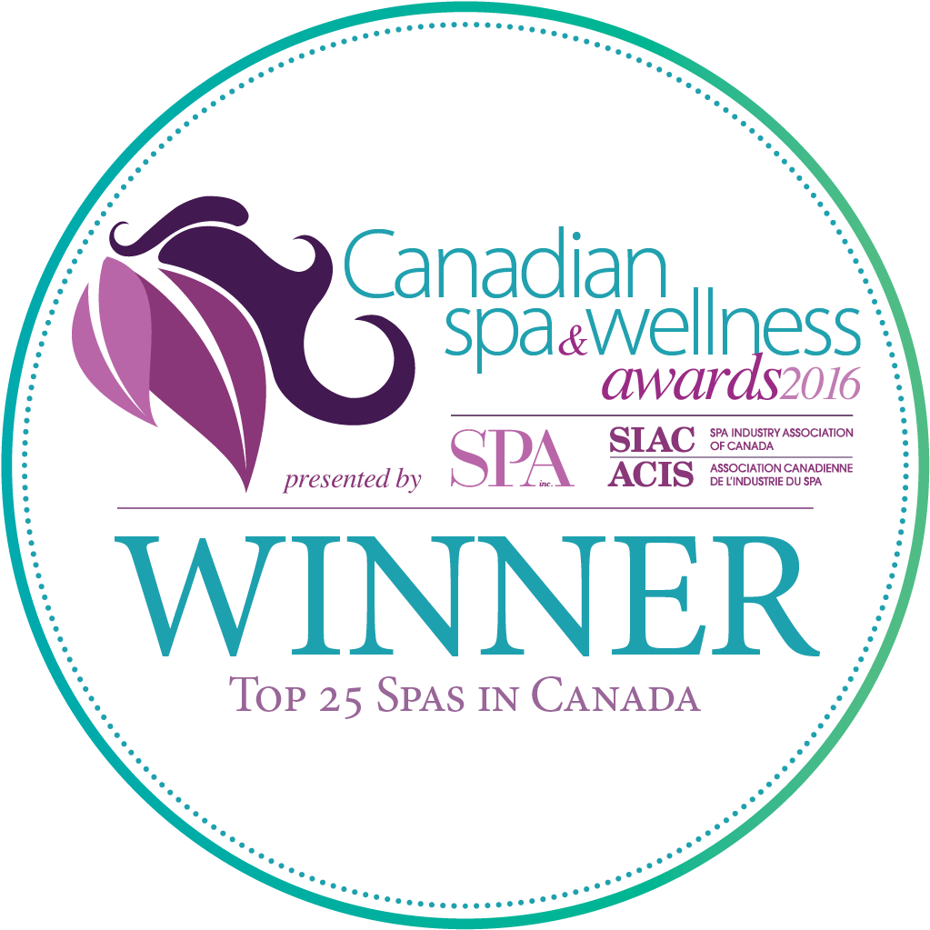 Canadian Spa Wellness Awards2016 Winner Badge PNG