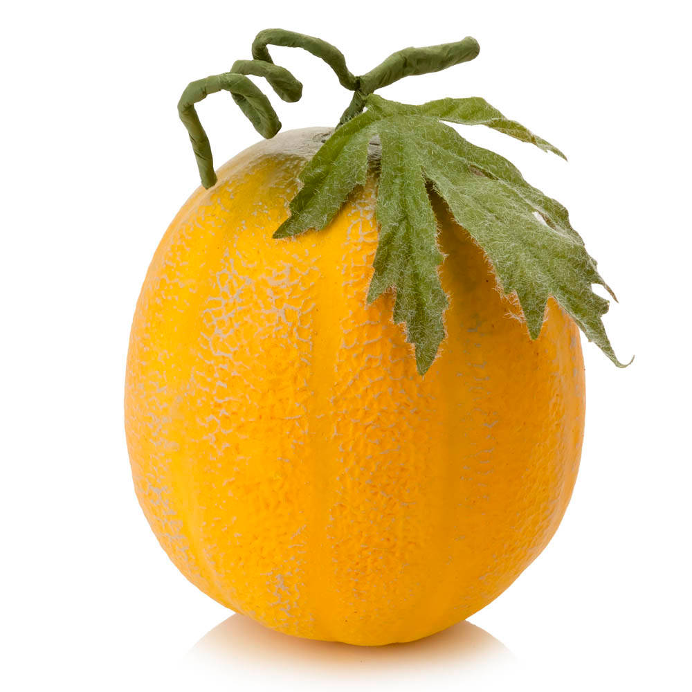 Kanariegulmelon I Orange Skal. Wallpaper
