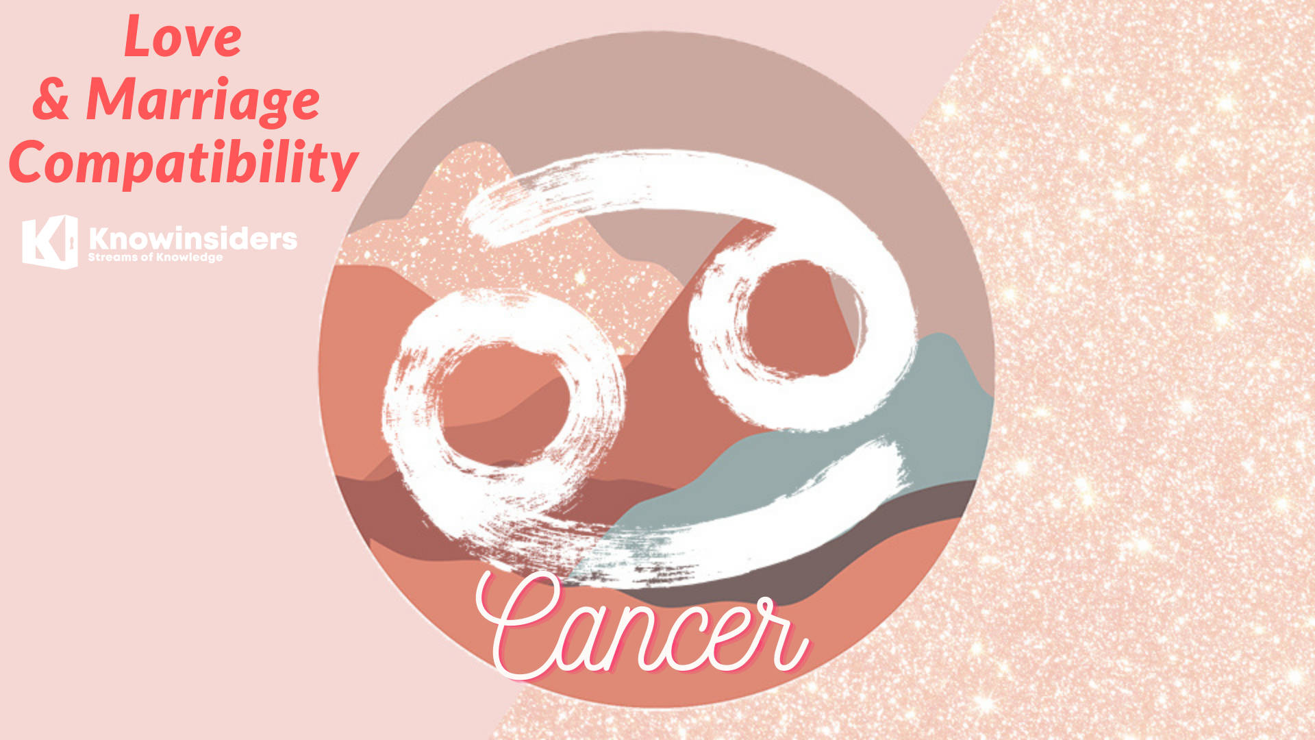 Cancer Aesthetic Logo Design Wallpaper