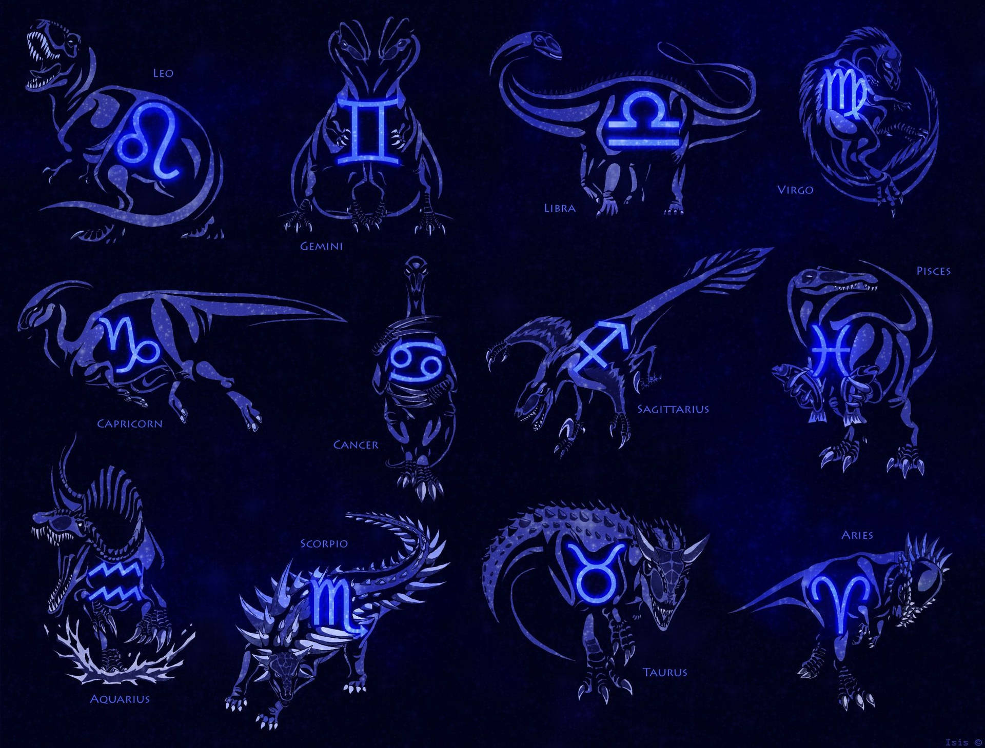 An Image Of Astrological Signs And Symbols Is Shown Background, Cancer  Zodiac Pictures Background Image And Wallpaper for Free Download