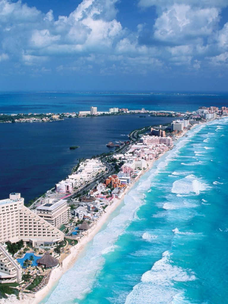 Cancún, Mexico Hotel- og Resorts Stilfuld Groove Tapet Wallpaper