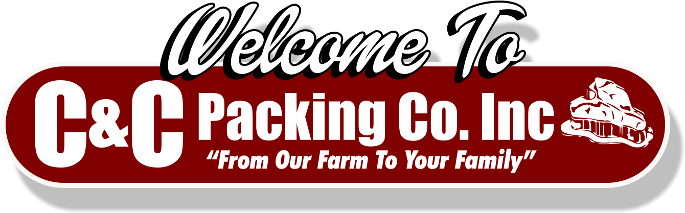Cand C Packing Co Welcome Sign PNG