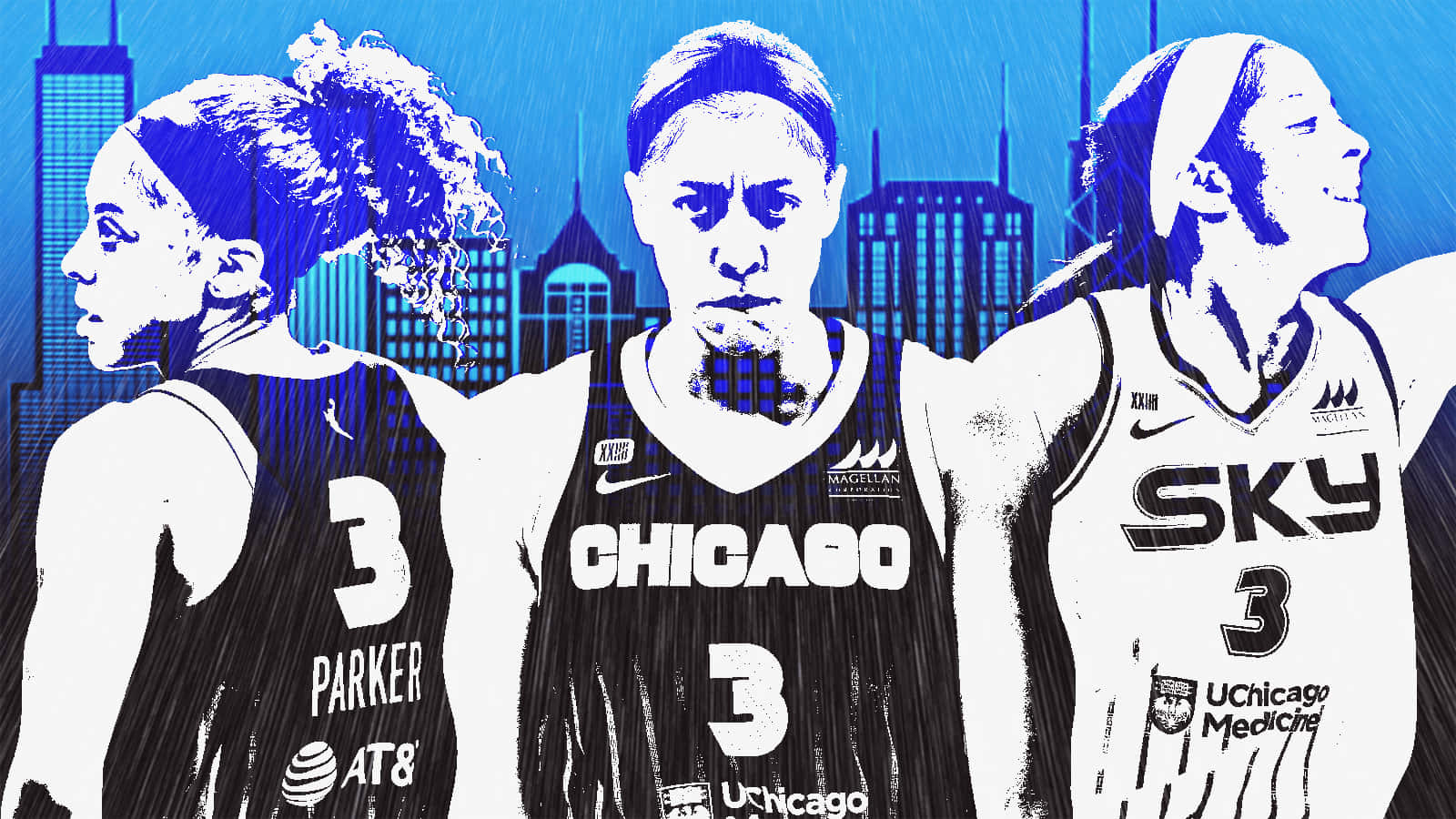 Candace Parker, WNBA-stjerne, dominerer banen Wallpaper