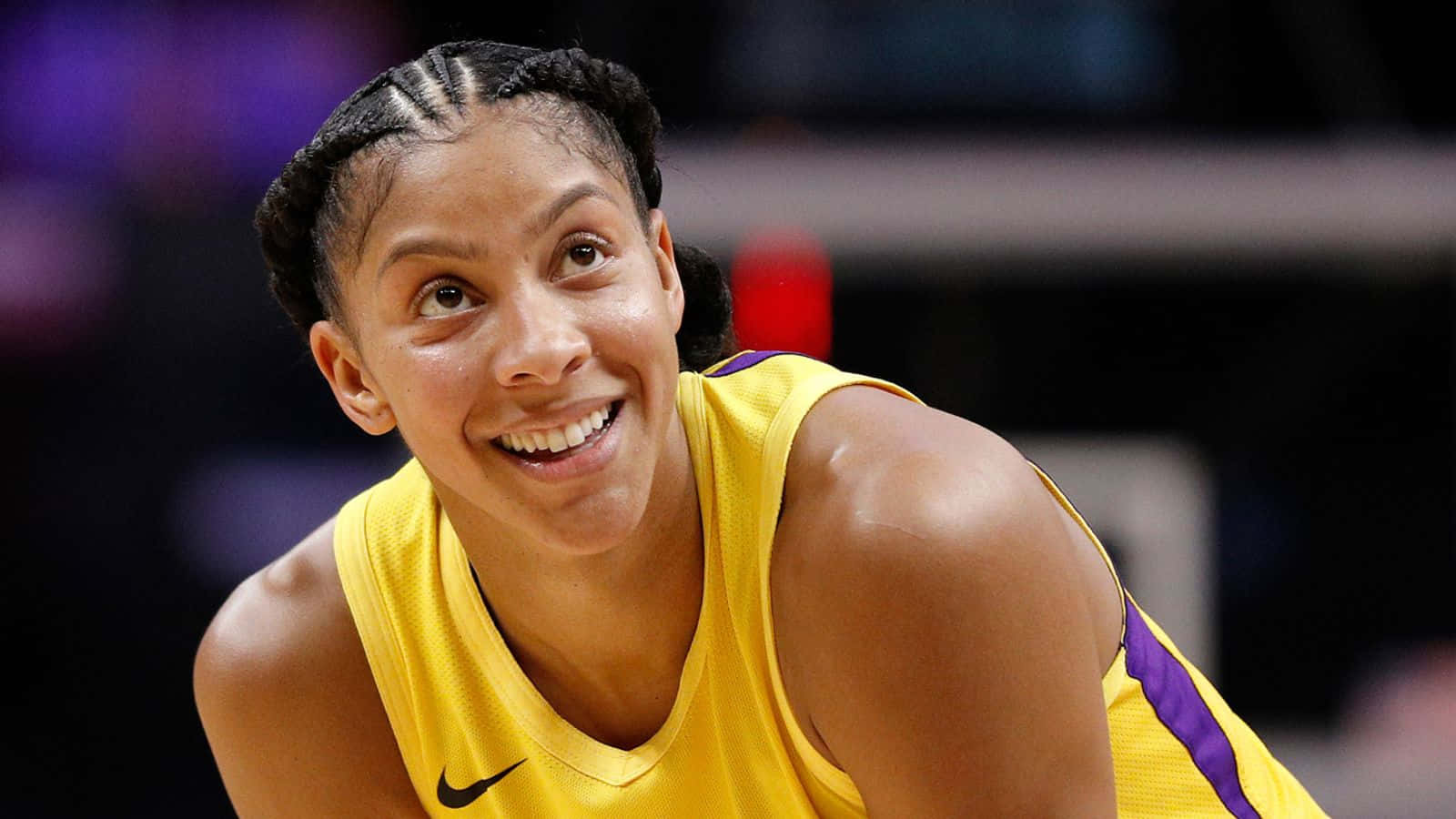 Candace Parker, the iconic basketball player Wallpaper