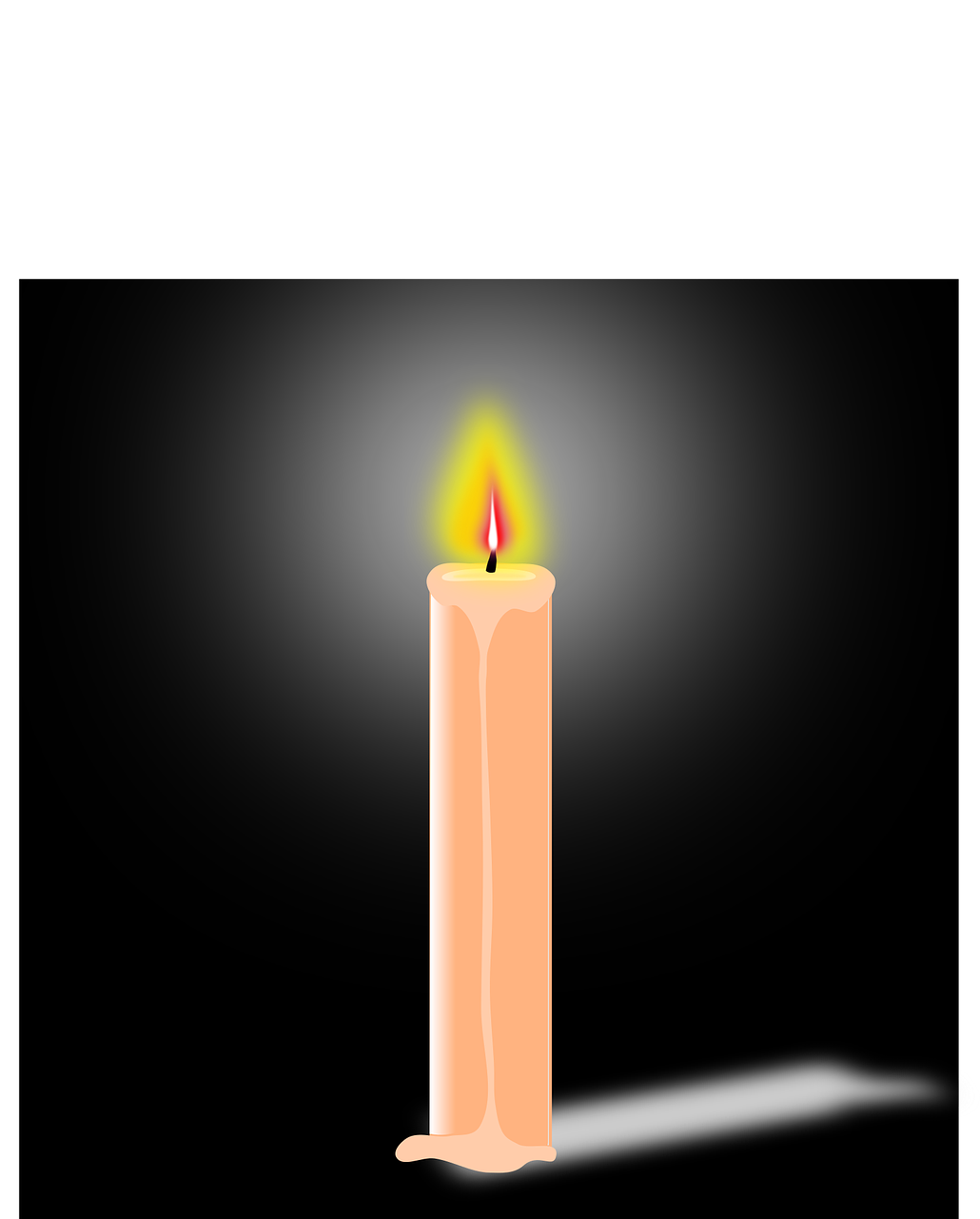 Candle Flame Illustration PNG