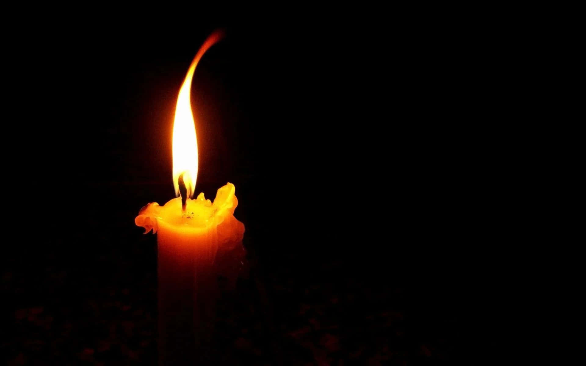 A Candle Lit In The Dark