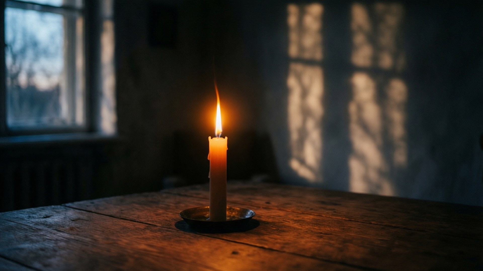 Candlelight Shadows Dance Bakgrunner