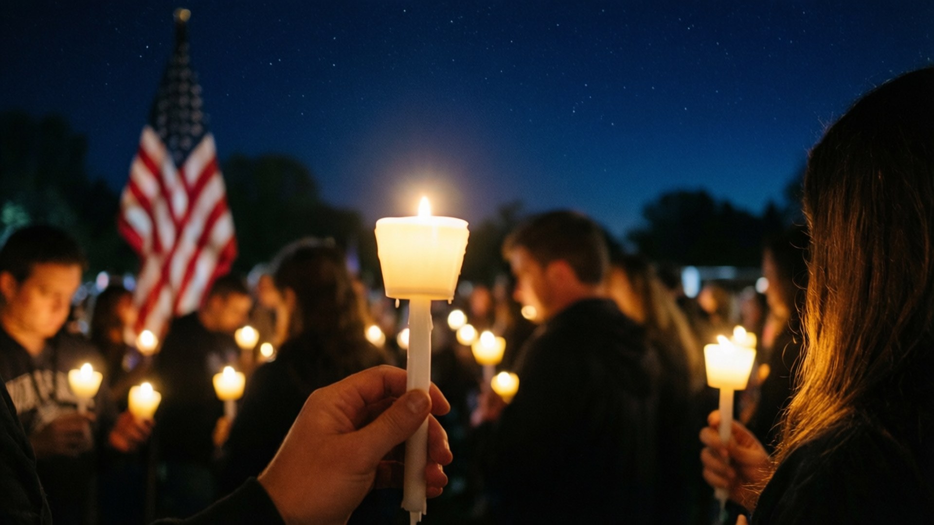 Candlelight Vigil Wallpaper