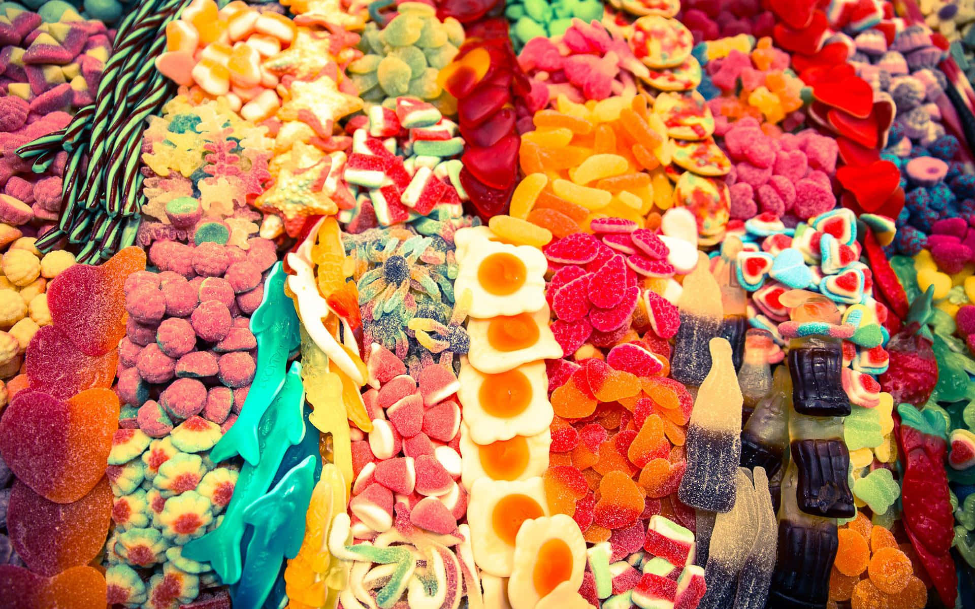 Sweet, Colorful Candy
