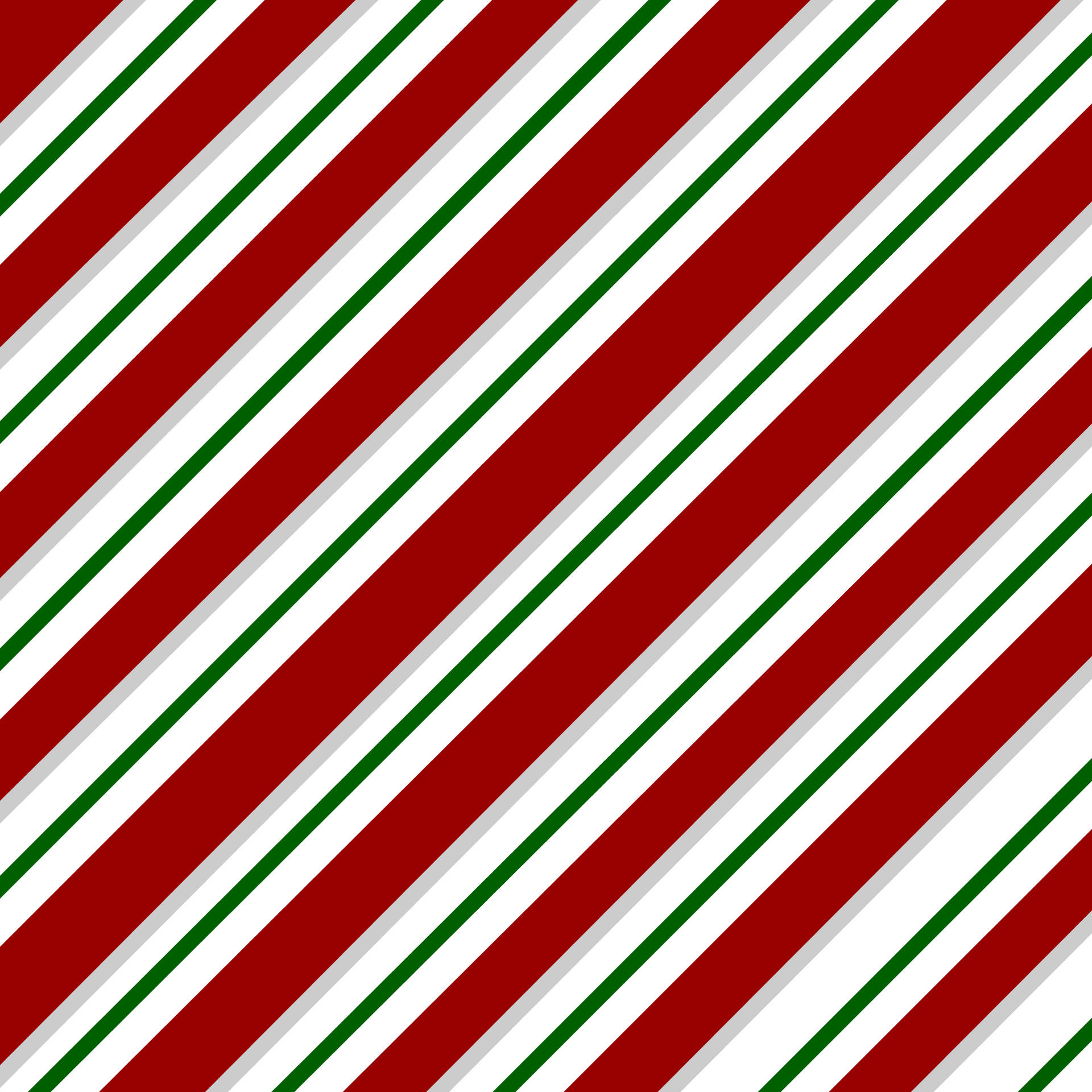 Candy Cane Design Pattern Wallpaper
