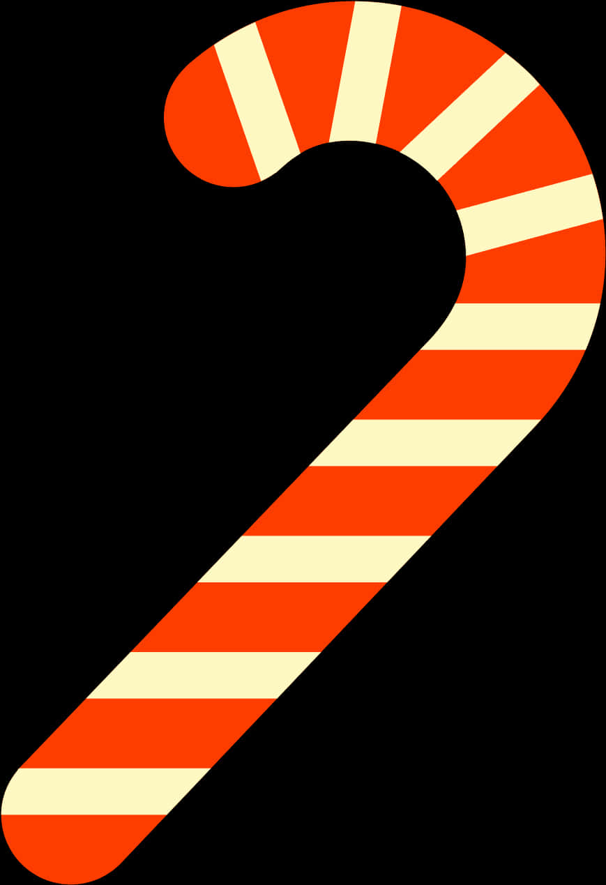 Candy Cane Icon PNG