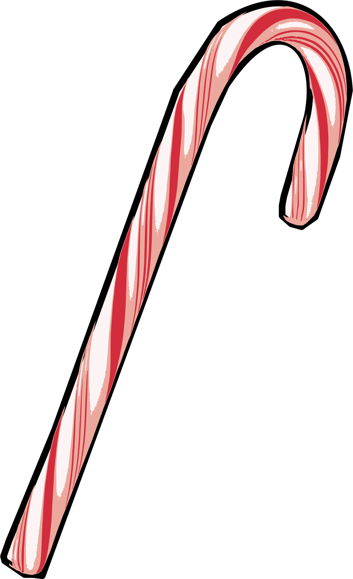 Download Candy Cane Illustration | Wallpapers.com