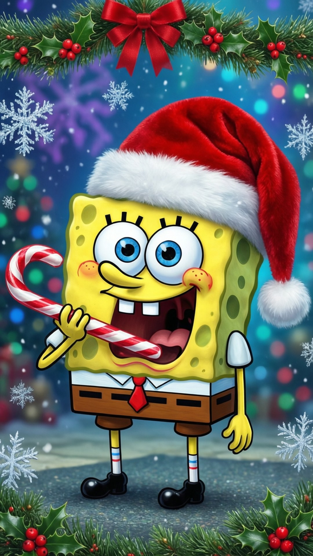 Candy Cane Lick Bakgrunner