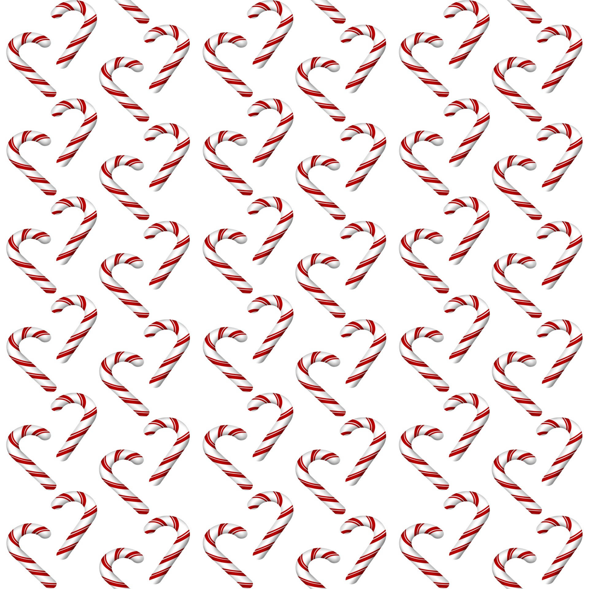 Candy Cane Seamless Pattern Wallpaper