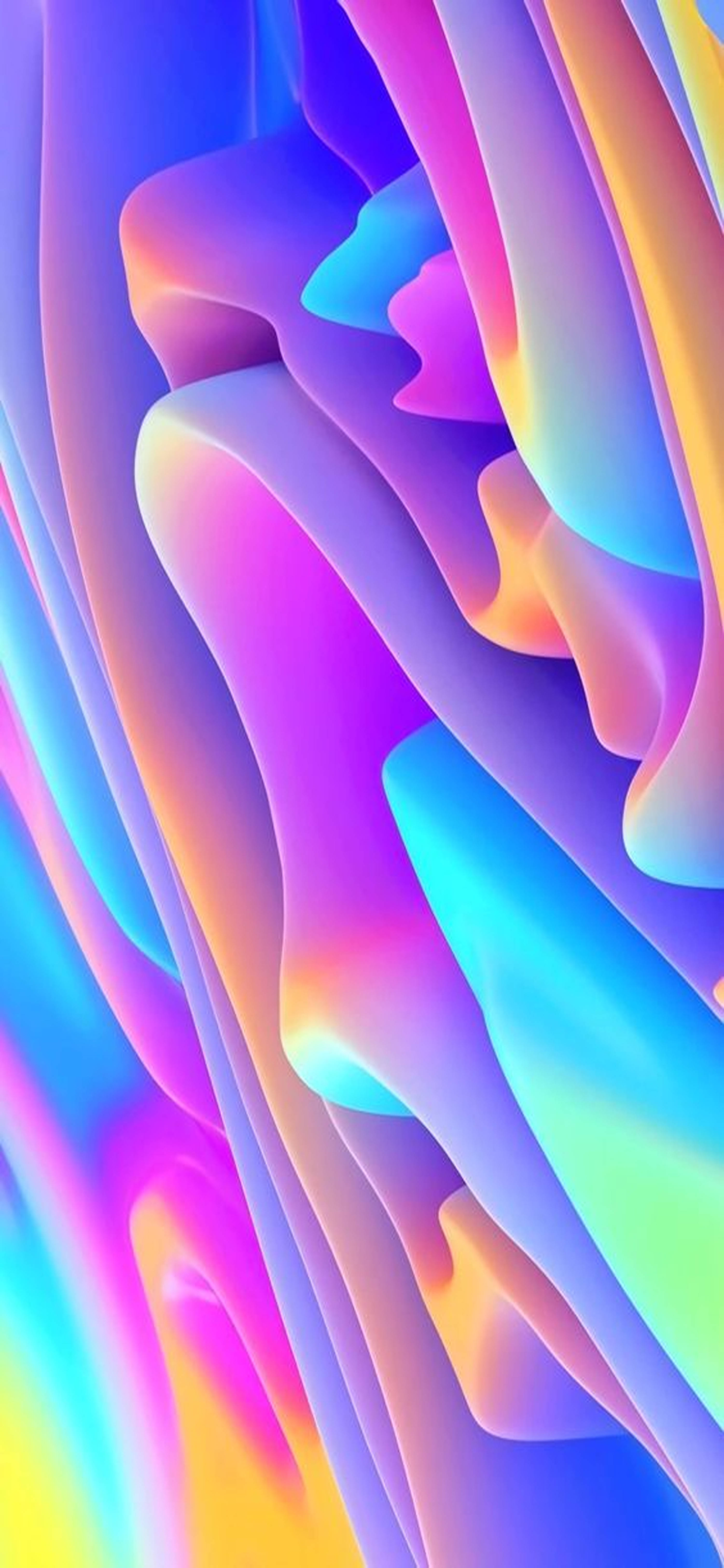 Candy Color 3d Abstract Redmi Note 9 Pro Wallpaper